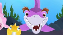 Faster and Faster! Baby Shark | Animal Songs | by Little Angel