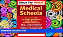 Buy Emily Angel Baer Essays That Worked for Medical Schools: 40 Essays from Successful
