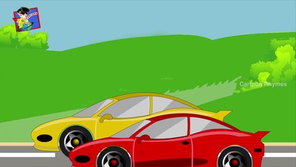Car Racing | Racing Cars | Animated Video For Kids | Cartoon Rhymes