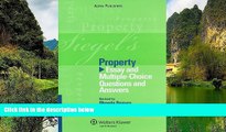 Buy Brian N. Siegel Siegel s Property: Essay and Multiple-Choice Questions and Answers Full Book