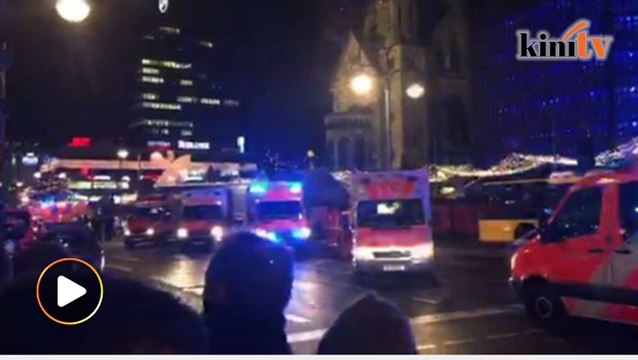 Lori rempuh pasar krismas, 9 maut di Berlin