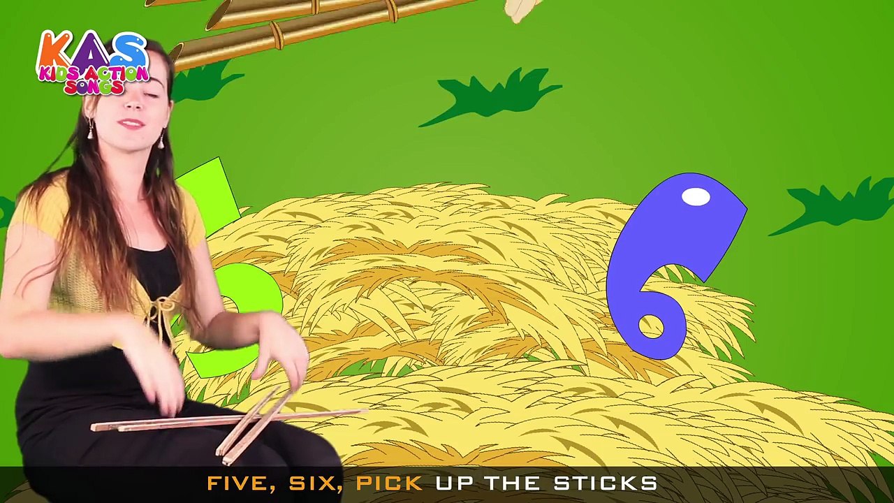 One Two Buckle My Shoe Nursery Rhyme | Action Songs For Children | Kids Action Songs