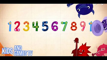 1 to 10 Endless Numbers | 123 Learning Games for Kids The Kids and Games TV