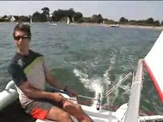 A bord de l'Astus 14.1 avec Nouvelle Generation Voile