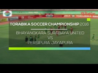 Highlights Bhayangkara Surabaya United vs Persipura Jayapura - Torabika Soccer Championship 2016