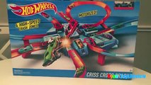 Hot Wheels Criss Cross Crash Track Motorized Toys Cars for Kids Disney Cars Toys Ryan ToysReview