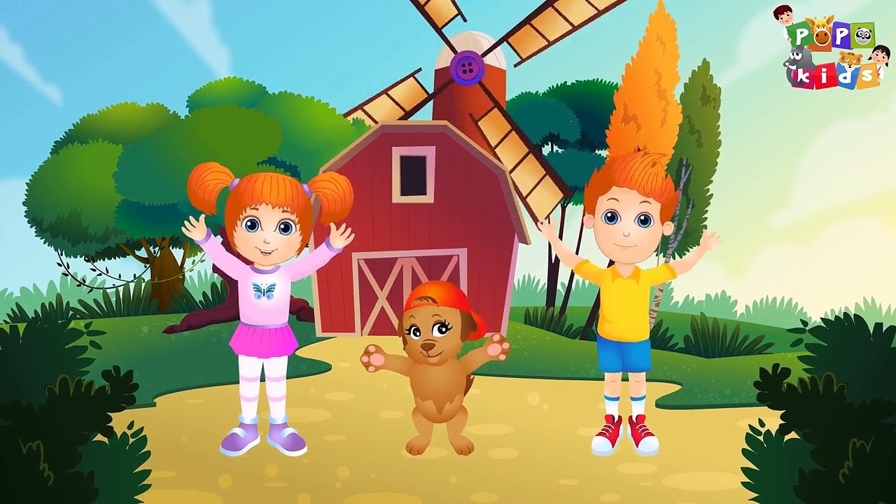 Bingo Dog Song | Bingo Nursery Rhyme for Children with Lyrics | Baby Song & Kids Videos | Po Po Kids