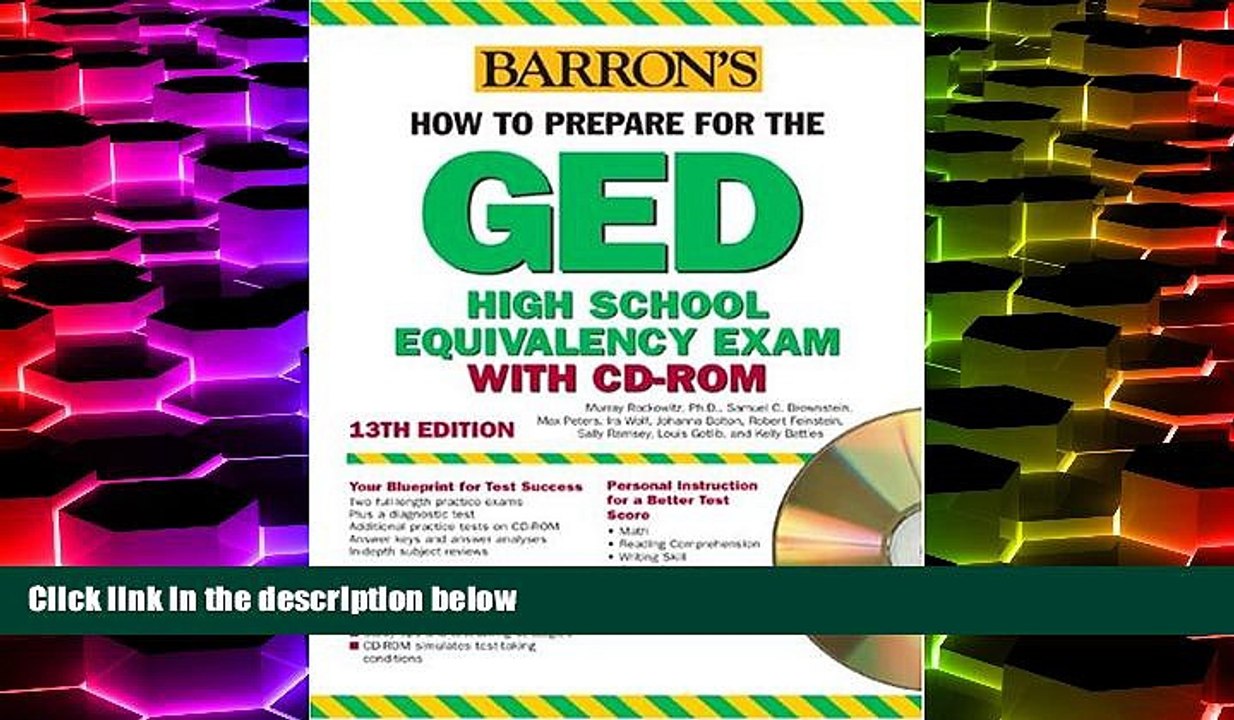 Online Murray Rockowitz Ph.D. How to Prepare for the GED with CD-ROM (Barron s GED (W/CD))