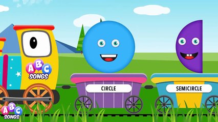 Learn Shapes with the Shapes Train - Shapes Song