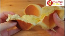 Cách làm bánh mỳ nhân trứng sữa bằng chảo đơn giản nhất hiện nay