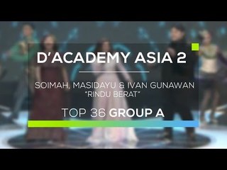 Soimah, Masidayu dan Ivan Gunawan - Rindu Berat (D'Academy Asia 2)