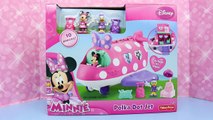 Minnie Mouse Polka Dot Jet Salon in the Sky Toy Review with Daisy Duck by ToysReviewToys
