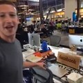 Mark Zuckerberg Live Video at Facebook HQ (Introducing New Facebook Office Inside)