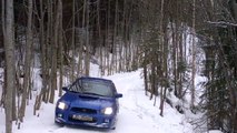 Subaru impreza fail slipping and sliding !i