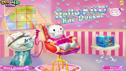 Hello Kitty Ear Doctor - Hello Kitty Ear Doctor Game for Girls