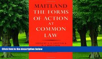 Buy NOW  The Forms of Action at Common Law: A Course of Lectures Frederic William Maitland  Book