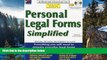 Buy Daniel Sitarz Personal Legal Forms Simplified: The Ultimate Guide to Personal Legal Forms