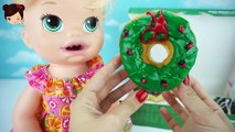 Baby Alive Muñeca Come Dunkin Donuts y Hace Popo en Su Pañal