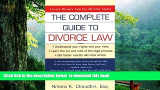 PDF [FREE] DOWNLOAD  The Complete Guide To Divorce Law FOR IPAD
