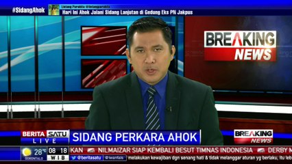 Tahapan Sidang Kasus Ahok