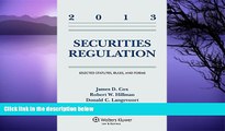 Read Online James D. Cox Securities Regulation: Selected Statutes Rules and Forms 2013 Supplement