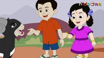 Baa Baa Black Sheep || Animated Cartoon Rhyme For Children || KidsOne