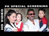 Sanjay Dutt Attends Special Screening of ‘PK’