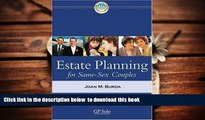 PDF [FREE] DOWNLOAD  Estate Planning for Same-Sex Couples FOR IPAD