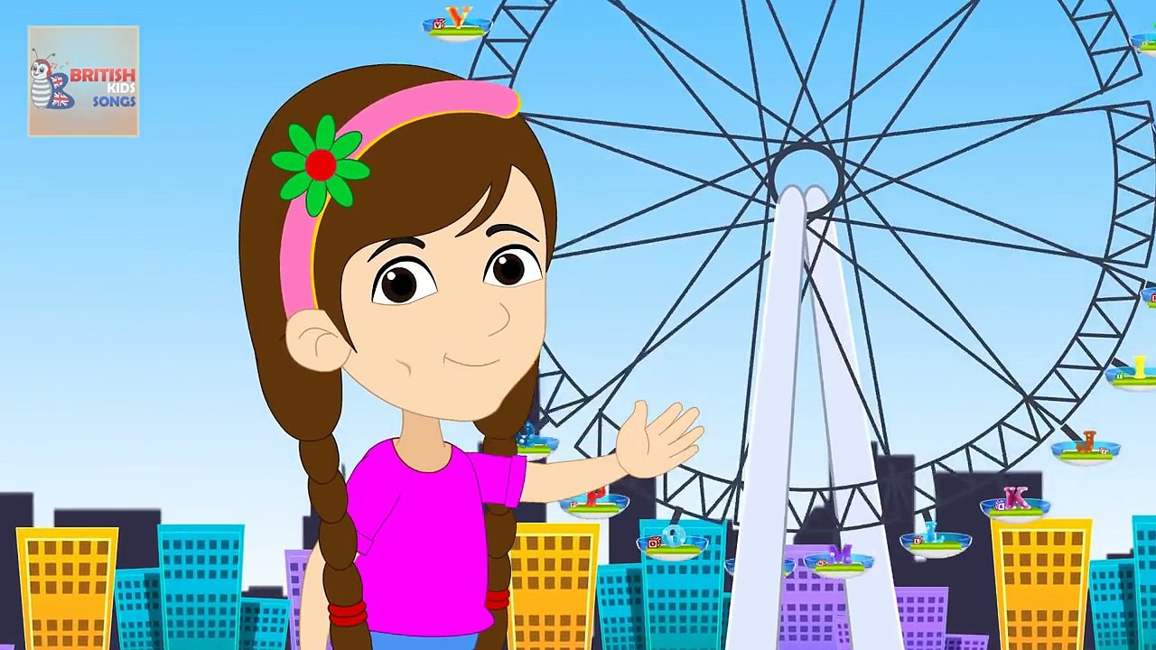 The ABCD Song For Children | Phonic Sounds Of Alphabets | Learn ABC | British Kids Songs