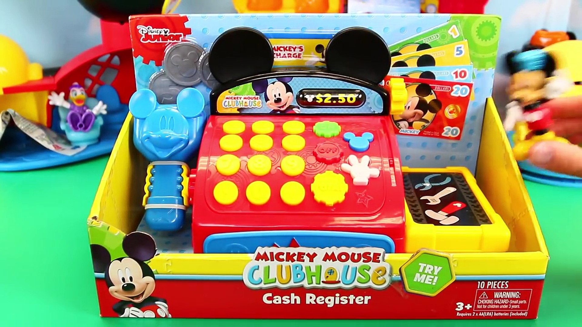 mickey mouse clubhouse cash register