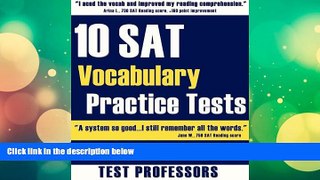 Best Price 10 SAT Vocabulary Practice Tests Paul G. IV Simpson On Audio