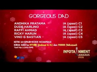 Infotainment Awards 2016 - Polling Gorgeous Dad