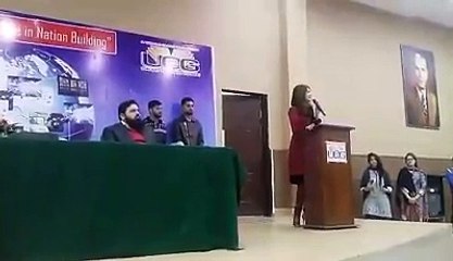 Reham khan in university of gujrat sialkot campus (6)