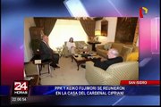 PPK y Keiko Fujimori se reunieron por una horaten casa de Juan Luis Cipriani