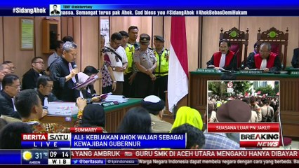 JPU Tanggapi Nota Keberatan Ahok #2