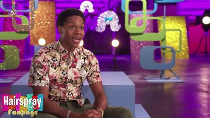 Meet the cast Interview - Derek Hough and cast of Hairspray Live! talk about rehearsal process
