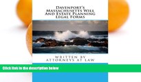 Online Alexander W Russell Davenport s Massachusetts Will And Estate Planning Legal Forms