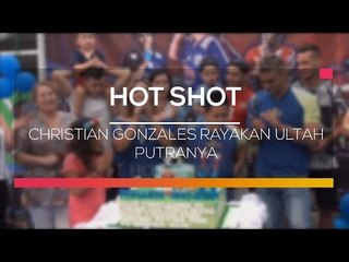 Christian Gonzales Rayakan Ultah Putranya - Hot Shot