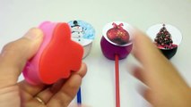 PlayDough Lollipops NOEL With Molds Fun and Learn Colors - Creative for Kids