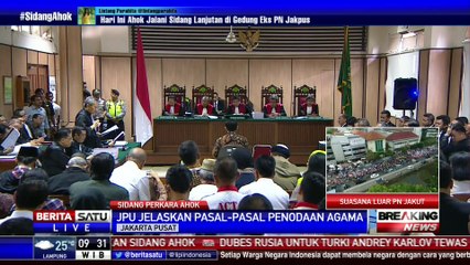 JPU Tanggapi Nota Keberatan Ahok #4