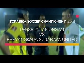Highlight Persela Lamongan vs Bhayangkara Surabaya United -- Torabika Soccer Championship 2016