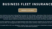 Business Fleet Insurance