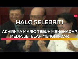 Akhirnya Mario Teguh Menghadap Media Setelah Menghindar - Halo Selebriti
