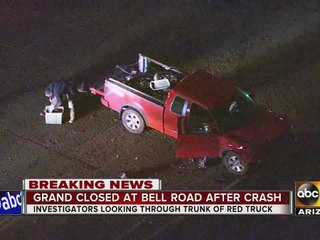 Grand closed at Bell Road after crash
