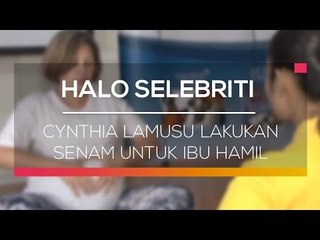 Cynthia Lamusu Lakukan Senam Untuk Ibu Hamil - Halo Selebriti
