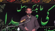 Zakir Jamshaid Abbas Joyia Hafizabbad 18 Muharram 1438 ( 2016 ) Choti Behak Hafizabad