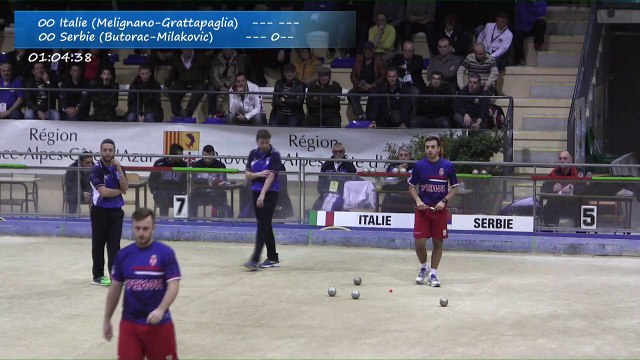 Finale double, Sport Boules, Euro Masculin, Nice 2016