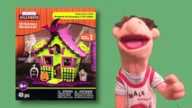 Halloween Houses Long - Timmy Builds Foam 3D Structures