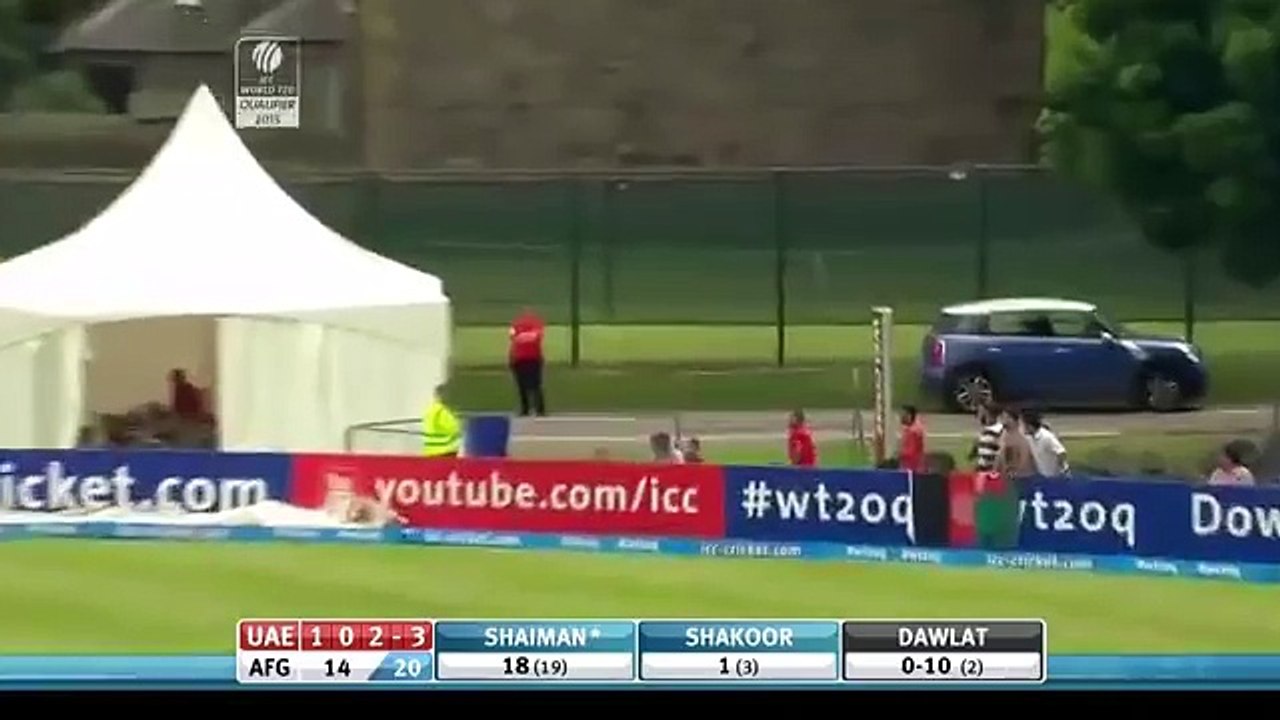 Afghanistan Vs Uae T20 Match Highlights 2016