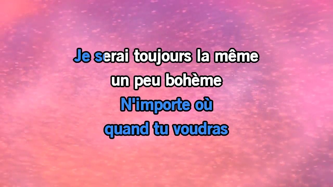 Lorie - Je serai, ta meilleure amie KARAOKE / INSTRUMENTAL